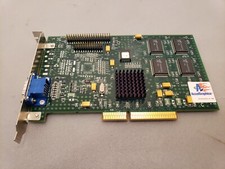 3Dlabs AccelGraphics 225-0128-01 RevB AGP 8MB Video Card AccelSTAR II 158-0285-0 picture