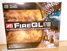 ATI FireGL V7100 256MB GDDR3 PCI Express Workstation Acc New Sealed Old Stock picture