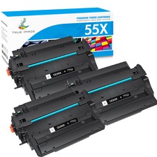 3 Pack CE255X 55X Toner Cartridge High Yield Replacement For HP LaserJet P3015 picture
