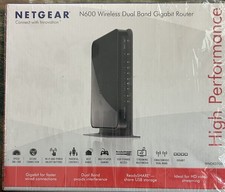 NETGEAR N600 Wireless Dual Band Gigabit Router #WNDR 3700  Open Box-Read picture