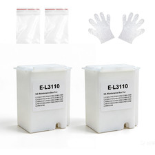2pcs L3110 Waste Ink Tank Compatible with ET-2800 ET-2803 ET-2820 picture