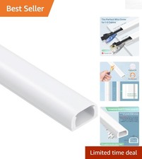 Modern Self-Adhesive Wire Cover for 2 Cords - Effortless Organization Solution picture