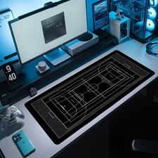 A Large Mouse Pad Designed for Sports, Featuring a Rubber Anti-Slip Base And D picture