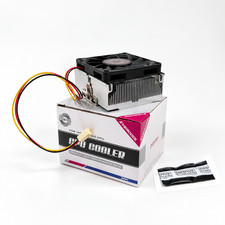 EverCool Low-Profile CPU Fan Heatsink for Socket 370 - 37 mm Height (3-Latch) picture