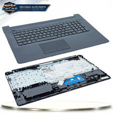 New Black Palmrest Keyboard Touchpad Non-Backlit US for HP 17BY 17-BY 17-CA picture