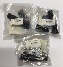 Universal Coiled Security Cable Remote Control Tether Leash Fastener LOT OF 3 picture