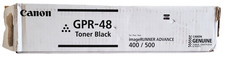 Canon GPR-48 GPR48 Black Toner Cartridge With Ripped Open Box Weight: 1lb:15.5oz picture