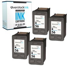 4PK Compatible OSI HP 56 Cartridges for HP PhotoSmart 7150 7260 7350 7450 7459 picture