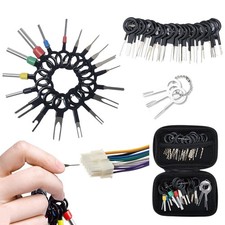 41 Piece Terminal Removal Tool Kit Depinning Pin Removal Tools Set Tool Kit 41 picture
