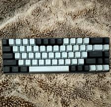 UBOTIE Compact QWERTY Keyboard - English Layout, Black/White picture
