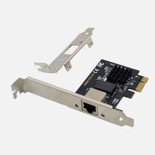 PCIe x1 RTL8125BG Single Power Port/RJ45 2.5G Quad-Speed Network Interface Card. picture