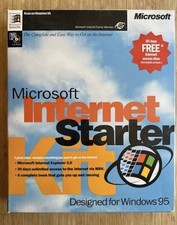 Vintage Microsoft Internet Starter Kit, IE 2.0, Windows 95.  picture