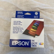 Genuine Epson S020191 Color Ink Cartridge Sealed picture