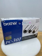 Brother PC-301 Thermal Transfer Print Cartridge Fax Ribbon OEM New Open Box picture