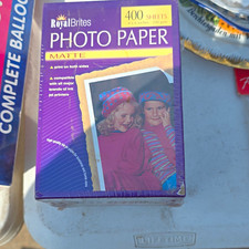 Royal Brites Matte Inkjet Photo Paper 4x6 White 200gsm 400 Sheets MPN 30011 picture