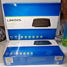 Lot of 2 Linksys N300 WiFi Router Model E1200, Wireless Technology NEW OLD STOCK picture