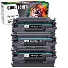 3 PK CRG121 3252C001 Black Toner Compatible for Canon 121 imageCLASS D1620 D1650 picture