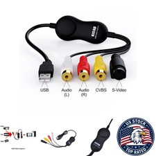 USB 2.0 Audio Video Capture Card AV S-Video Analog Recording for VHS Player V8 picture