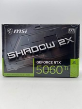 MSI NVIDIA GeForce RTX 5060 Ti Shadow 2X OC Plus Edition New In Box picture