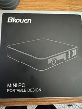 Bkouen Mini PC Windows 11 Pro N5105 8GB RAM 256GB SSD Dual HDMI 4K Ultra‑Thin picture