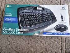 Logitech MX5000 Wireless Keyboard and MX Laser Mouse Set picture