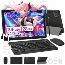 AEEZO 10'' IPS WiFi Tablet Android 16 Pad 34+128G Octa Core Dual Camera 2026 New picture