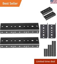 RH-3-SRR-A Professional 3U Rack Rail Pair - Durable Alloy Steel, 5.25