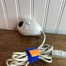 Vintage Hand Track Mini Trackball Mouse FDM-G11 – PS/2 Serial Port 6-Pin picture