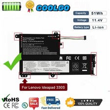 L15C3PB1 L15L3PB0 L15M3PB0 Battery For Lenovo IdeaPad 320S-15IKB Flex 4-1470 picture