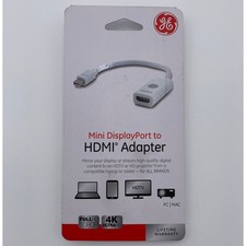 Mini Display Port to HDMI Adapter 33589 GE Full HD 1080P 4K UltraHD New Sealed picture