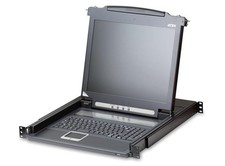 Aten W129413974 CL1000M-ATA-FG Slideaway console 17 LCD - French ~E~ picture