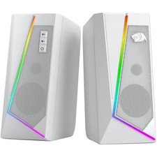 Sophisticated 2.0 PC Speakers with Colorful RGB & Easy Access Volume Control picture