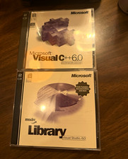 Microsoft Visual C++ 6.0 Enterprise Edition Software 4 CD Set with Key & MSDN picture