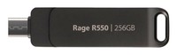 PATRIOT Flashdrive Rage R550/S USB A+C Rotatable Design 256 PE256GR550DSAD picture