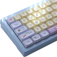 Ice Cream Keycaps XDA Profile Custom Cute Keys for Mechanical Keyboard,133 Keys picture