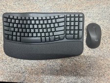 Logitech Wave Keys MK670 Wireless Ergonomic Keyboard & Mouse Combo Graphite picture