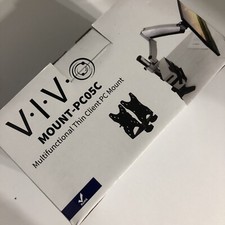 VIVO Adjustable Thin Client Mount Bracket Under Desk Mini PC Computer Holder picture