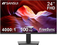 24-Inch FHD 100Hz Monitor with HDMI, VGA, VESA Mount, Ergonomic Design picture