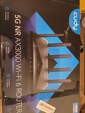 Cudy 5g NR AX3000 Wi-Fi 6 Router Model P5 With Dual Nano-Sim Card Slots picture