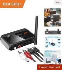 3-in-1 Bluetooth to RCA Adapter for Home Stereo: HD Music Streaming Made Easy picture