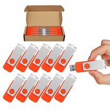 10PCS USB 2.0 Flash Drive Thumb Pen Drives Rotating Memory Sticks U Disk Storage picture