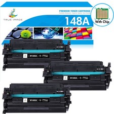 3 PK 148A W1480A With Chip Toner For HP LaserJet Pro 4001n/dn/1dw MFP 4101fdw picture