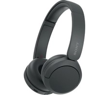 Sony WH-CH520 Wireless Bluetooth On-Ear Headset Headphones Built-In Mic Black picture