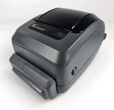 Zebra GX430t Thermal Label Barcode Tag Printer W/ Auto Front Cutter GX43-102512 picture