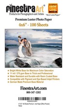 Premium Luster Inkjet Photo Paper Photography 4x6 Inch 100 PCS picture