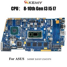 UX431FN Laptop Motherboard For ASUS S4500F U4500F X431F S431F Mainboard W/CPU picture
