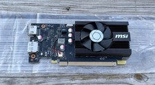 MSI GeForce GT 1030 4GB GDDR4 Low Profile OC PCIe Graphics Card HDMI DP picture