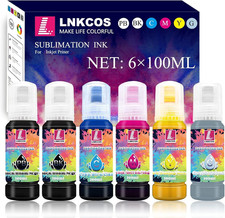 600ml Sublimation Ink Set for ET-8500 ET-8550 Printers 6 Color 6x100ml picture