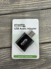 Plugable USB Audio Adapter External Sound Card for PC Mac Linux Chromebook picture