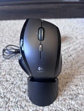 Logitech MX Revolution M-RBQ124 Ergonomic Wireless Laser Mouse & Charger NO USB picture